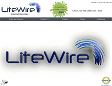 Tablet Screenshot of litewire.net
